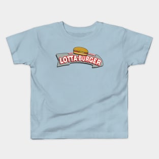 Retro Defunct Lotta Burger Fast Food Restaurant Kids T-Shirt